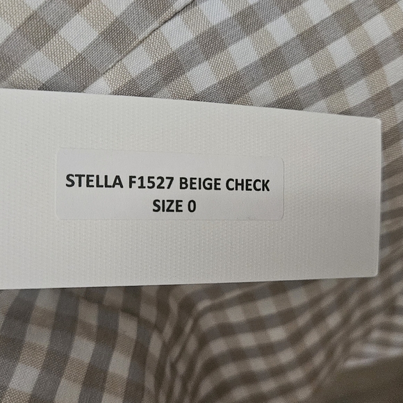 AVENUE MONTAIGNE Checkered Pull On Stretch Midi Skirt. Size 0 NWT - Picture 2 of 12